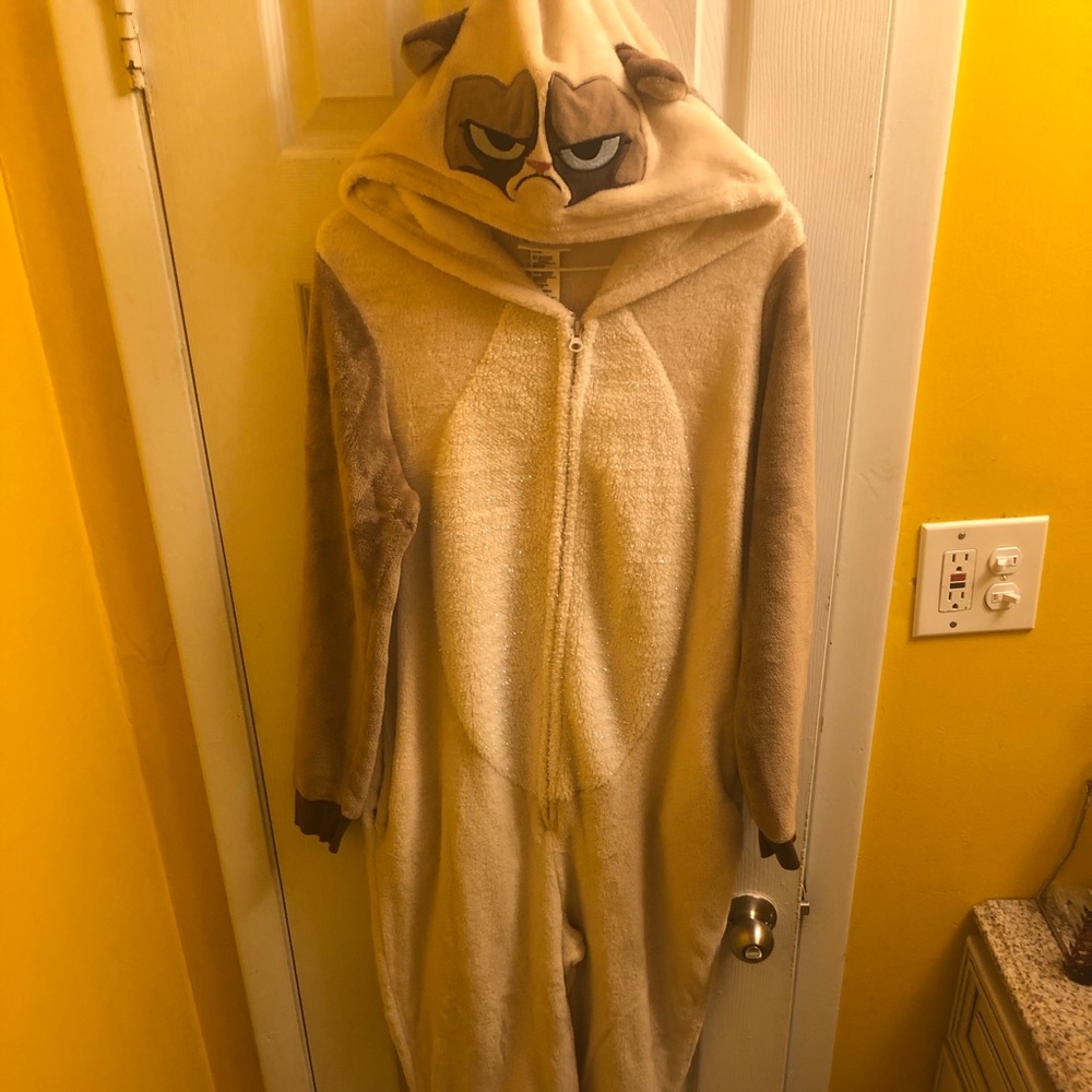 Grumpy Cat onesie
